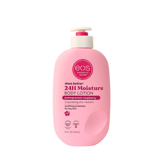 EOS Shea Better 24Hrs Moisture - Pomegranate Raspberry Body Lotion, 473Ml