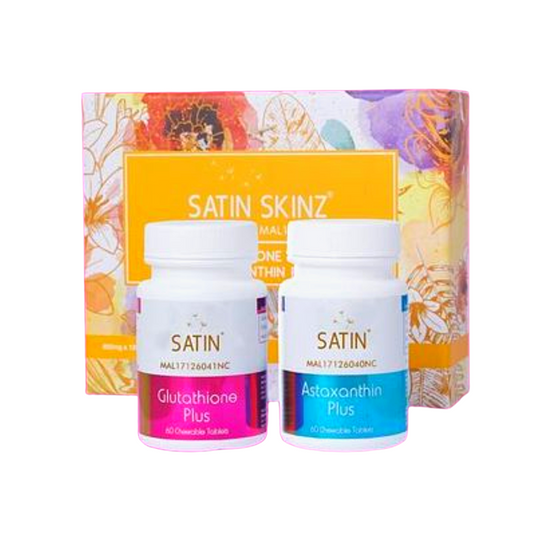 SatinSkinz Glutathione Plus and Astaxanthin Plus